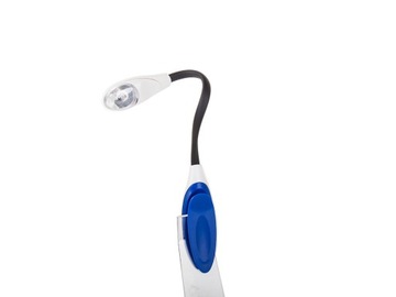 Гибкая светодиодная лампа для чтения книг с зажимом