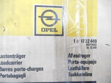 KUFR STŘEŠNÍ OPEL OMEGA OE 90273993