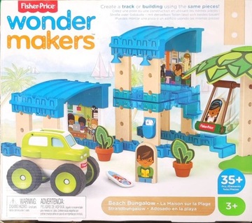 Fisher-Price Wonder Builder Plażowy domek GFJ13