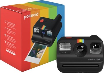 Aparat natychmiastowy Polaroid Go 2 Czarny + Pasek nadgarstkowy + Kabel