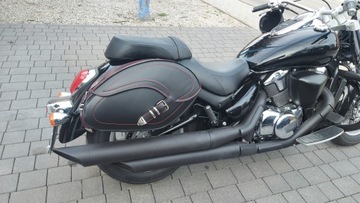 Suzuki VLR1800 vlr 1800 черные кофры + пилообразные рамы