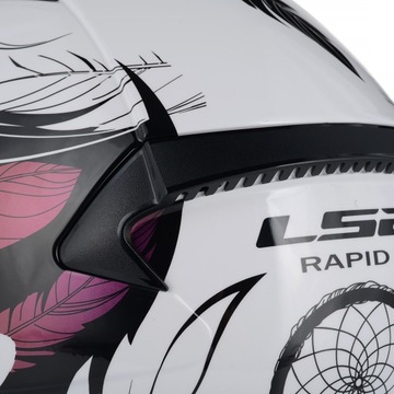 МОТОЦИКЛЬНЫЙ ШЛЕМ LS2 FF353 RAPID II BOHO ЖЕНСКИЙ PINLOCK ECER СИСТЕМА 22.06