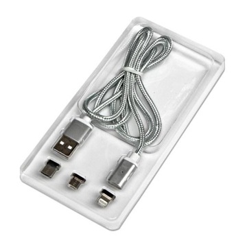 USB-кабель с набором разъемов (2.0), USB A M — microUSB (M) + Apple Lightni