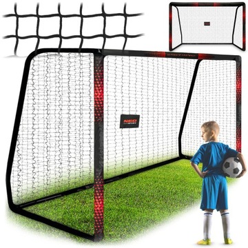 DUŻA BRAMKA PIŁKARSKA DO PIŁKI NOŻNEJ 300x200x120 cm STALOWA NEO-SPORT