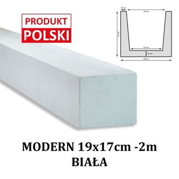 BELKI RUSTYKALNE BELKA MODERN Imitacja 19x17 2m