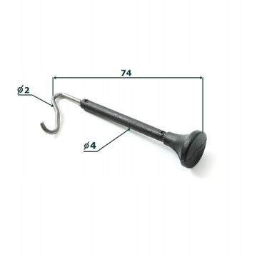 РЫЧАГ ДРОССЕЛЯ ДЛЯ БЕНЗИНОВОЙ ПИЛЫ NAC