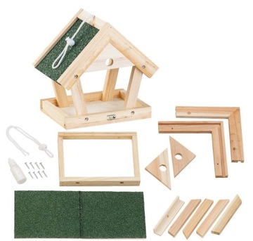 KARMNIK DLA PTAKÓW DO SAMODZIELNEGO ZŁOŻENIA DIY