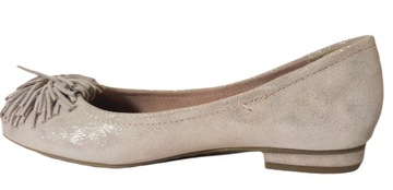 Балетки из мягкой кожи MARCO TOZZI 22104 PINK r37