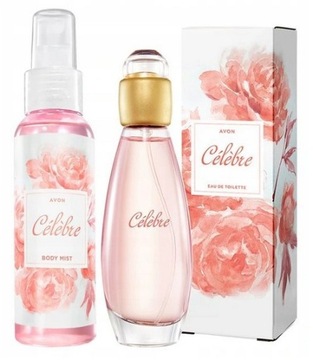 ZESTAW CELEBRE AVON Perfum + Mgiełka 100 ml