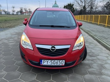 Opel Meriva II Mikrovan 1.3 CDTI ECOTEC 75KM 2011 Opel Meriva Zarejestrowany Klima Kamera cofania, zdjęcie 1