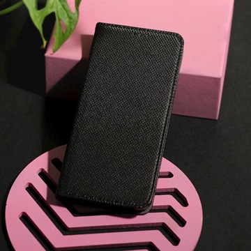 Etui z klapką do Redmi Note 7 czarne Smart Magnet