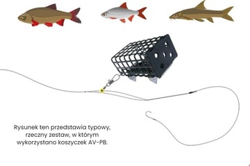 КОРЗИНКА ДЛЯ ПРИМАНКИ JAXON RIVER MET С ДНОМ 100Г