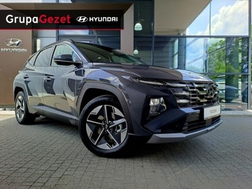 Hyundai Tucson IV 2025 Hyundai Tucson 1.6T-GDI 150KM 7DCT Smart + P. LED Ecotronic Gray OD RĘKI !