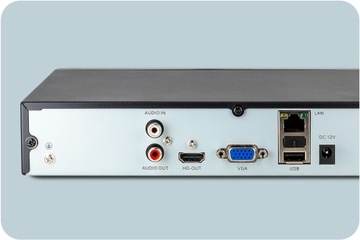 СЕТЕВОЙ NVR РЕГИСТРАТОР IP-МОНИТОРИНГА 9 КАНАЛОВ 8MPx 4K