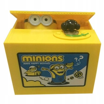 Minionki podły mnie Skarbonka Chciwa Skarbonka