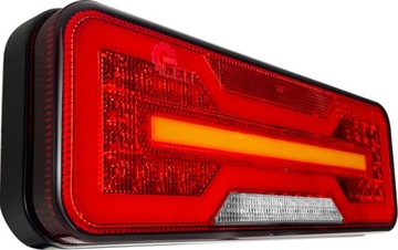 LAMPA TYLNA LEWA ZESPOLONA LED NEON DYNAMICZNY KIERUNEK LAWETA