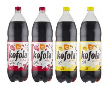 Kofola Dwusmak Wiśnia & Cytryna 4x2L.