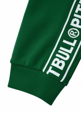 Męskie Spodnie Dresowe Pitbull Oldschool Tape Logo Klasyk Lampasy Dres