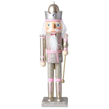 DZIADEK DO ORZECHÓW ZŁOTO FIGURKA ŚWIĄTECZNA