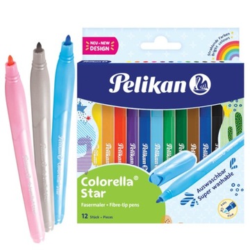 Mazaki flamastry Colorella Star C302 12szt PELIKAN