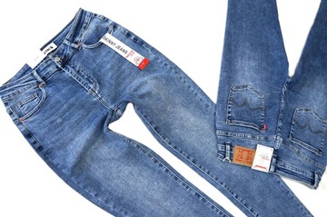 RESALSA WYSZCZUPLAJĄCE SPODNIE JEANSOWE KOLEKCJA PREMIUM DŁUGIE NOGAWKI