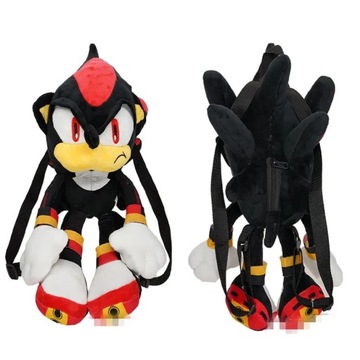 Мягкая плюшевая игрушка Sonic The Hedgehog в стиле аниме, плюшевый рюкзак Knuckles Shadow