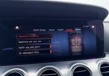 Mercedes Klasa E W213 Kombi Facelifting 2.0 E200 197KM 2021 Mercedes-Benz Klasa E Hybr 9G LIFT Full Led Skora Duza Navi Virtual Ambien, zdjęcie 34