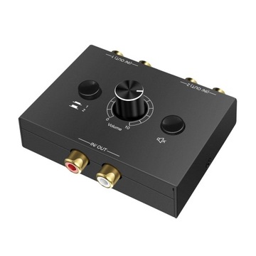 Стерео аудио Переключатель L/RCA Стерео аудио RCA