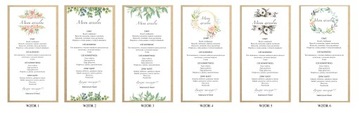MENU WESELNE