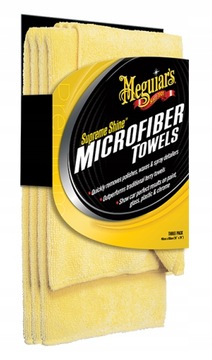Meguiars Supreme Shine 60x40 cm 3 szt. Mikrofibra