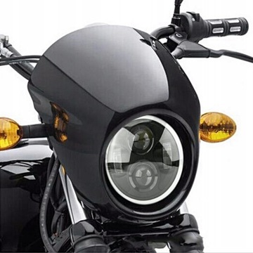 RETRO LED REFLEKTORY MOTOCYKLOWE SUPER JASNE 12V
