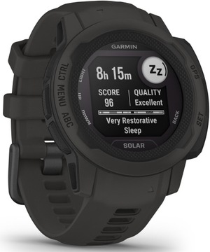 Умные часы GARMIN Instinct 2S с солнечной батареей, графитовый цвет