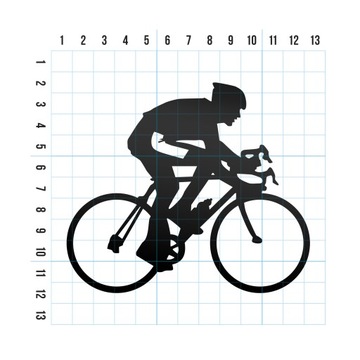 Светоотражающая наклейка «Велосипед-велосипед»