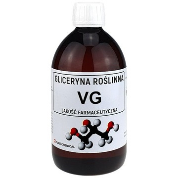 GLICERYNA FARMACEUTYCZNA (VG) 0,5L ~0,63kg