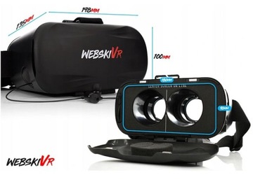 3D ОЧКИ VR С НАУШНИКАМИ ДЛЯ ДЕТСКОГО ТЕЛЕФОНА ДЛЯ ЧЕСТНЫХ ИГР