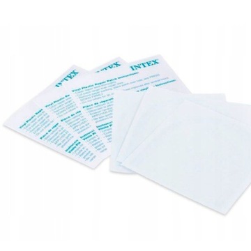 ŁATKI ŁATKA DO BASENÓW ZESTAW NAPRAWCZY DO BASENU INTEX 12 Łatek