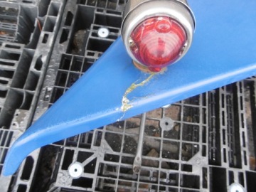 СПОЙЛЕР НА КРЫШЕ ВЕРХНЕЕ ОКНО TOPLINE SCANIA R