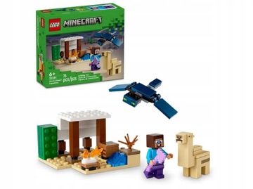 Lego 21251 Minecraft Pustynna wyprawa Steve’a