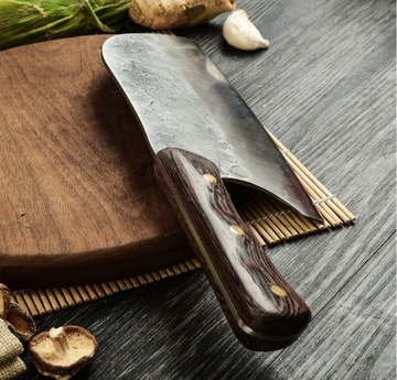 НОЖ ПОВАРСКИЙ ОСТРЫЙ КОВАННЫЙ УНИВЕРСАЛЬНЫЙ КУХОННЫЙ колун 30СМ ДЛЯ МЯСА И ОВОЩЕЙ