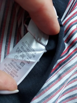 PAUL SMITH koszula z podwójnym kołnierzykiem 100% cotton 39/40 Button Down