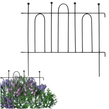 САДОВЫЙ МЕТАЛЛИЧЕСКИЙ ЗАБОР ПОДДЕРЖКА ДЛЯ РАСТЕНИЙ ПОДДЕРЖКИ ДЛЯ ЦВЕТОВ ЧЕРНЫЕ