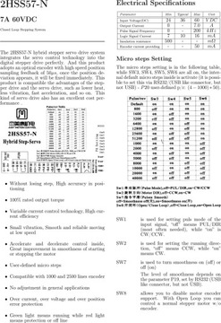 Контроллер шагового серводвигателя 2HSS57 (энкодер)