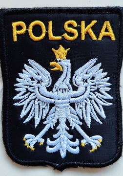 Naszywka Haftowana POLSKA