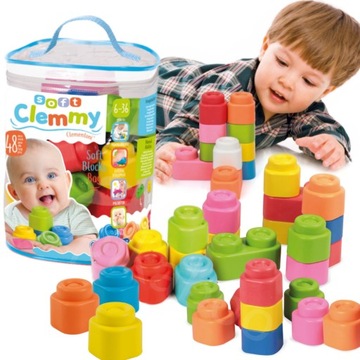 СУМКА CLEMMY РЕЗИНОВЫЕ БЛОКИ 48 EL CLEMENTONI 17134