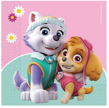 Салфетки бумажные Paw Patrol Skye, 20 шт.