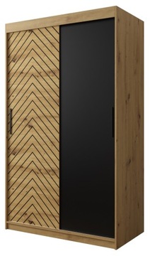 Szafa przesuwna pokojowa pojemna JOD 120 cm