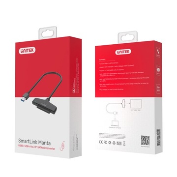 АДАПТЕР МОСТ USB 3.1 — SATA III HDD SSD Unitek