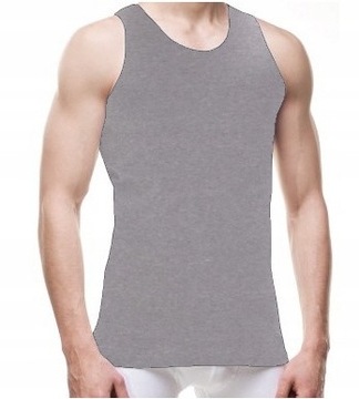 Футболка CORNETTE аутентичная 213 в рубчик меланжевого цвета XL