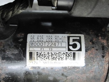 CITROEN C4 1.6 HDI 13R 110KM 9663528880 M000T22471 STARTÉR