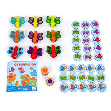 Gra planszowa dla dzieci Obserwacja Djeco 2+